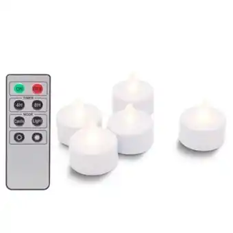 Kjell & Company Ledsavers värmeljus med fjärrkontroll 18-pack erbjuda
