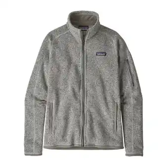 Fleecejacka w's better sweater jkt birch white
