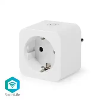 Kjell & Company Nedis smartlife wi-fi smart plug fjärrströmbrytare med energimätning erbjuda
