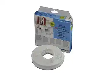 Clas Ohlson Tätningslist sågspår o-profil vit, stokvis tapes erbjuda