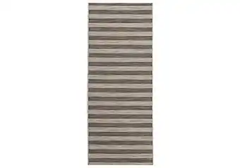 Clas Ohlson Balkongmatta randig 80 x 200 cm erbjuda