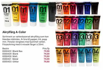 Akrylfärg A-Color
