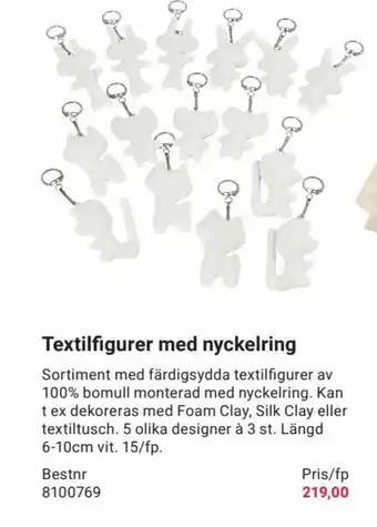 Office Depot Textilfigurer med Nyckelring erbjuda