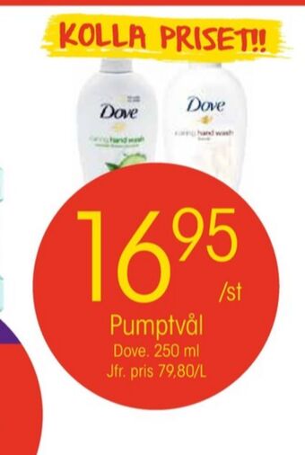 EKO Dove tvål flytande erbjuda