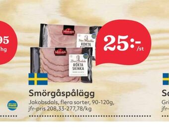 Hemköp Jakobsdals skinka erbjuda