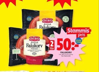 ICA Kvantum Scan falukorv erbjuda