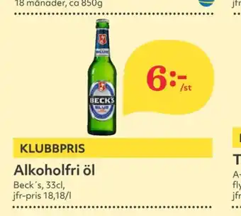 Hemköp Blue specialöl erbjuda