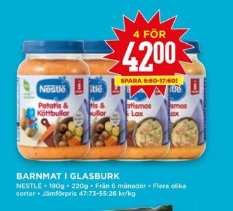 Willys Hemma Nestlé barnmat erbjuda