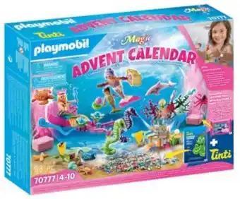 Jollyroom Playmobil 70777 adventskalender bathtime fun magical mermaids with tinti erbjuda