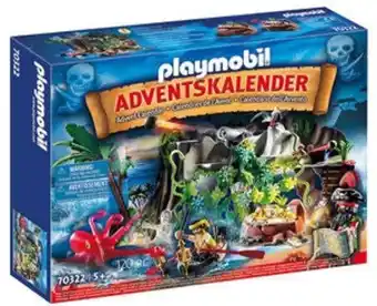 Jollyroom Playmobil 70322 adventskalender pirat grotta erbjuda