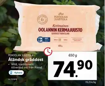 Åländsk gräddost
