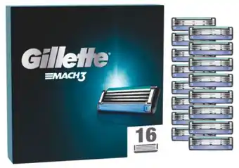 Clas Ohlson Gillette mach3, rakblad 16-pack erbjuda