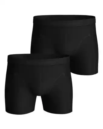 Bergqvist Skor Boxershorts solid lyocell 2-pack svart erbjuda