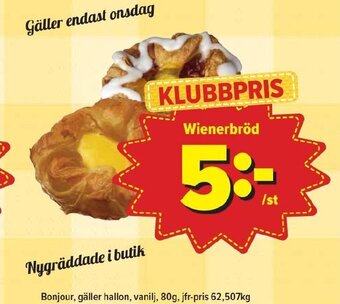 Östenssons Wienerbröd erbjuda