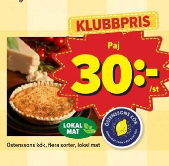 Östenssons Paj erbjuda