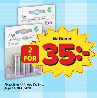 Östenssons Batterier erbjuda