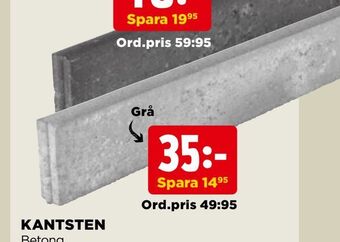 Jem&Fix Kantsten erbjuda