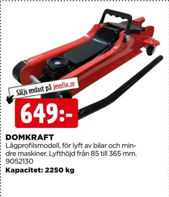 Domkraft