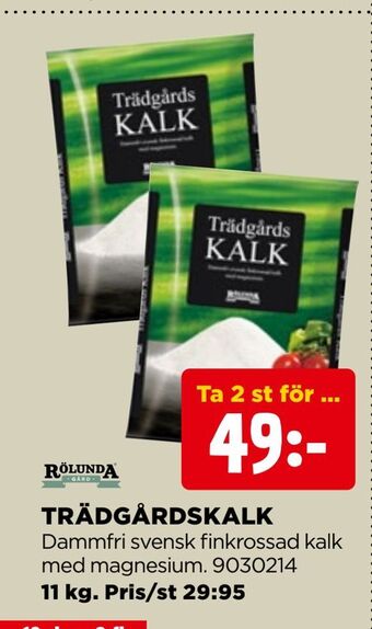 Jem&Fix Trädgårdskalk erbjuda