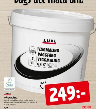 Jem&Fix Väggfärg erbjuda