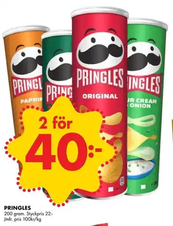 ÖoB Pringles erbjuda