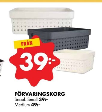 ÖoB Förvaringskorg erbjuda