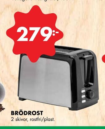 ÖoB Brödrost erbjuda