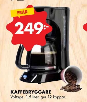 ÖoB Kaffebryggare erbjuda