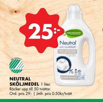 ÖoB Neutral sköljmedel erbjuda