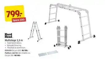 Jula Multistege 3,3 m erbjuda