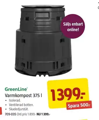 Jula Varmkompost 375 l erbjuda
