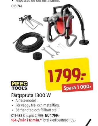 Jula Färgspruta 1300 w erbjuda