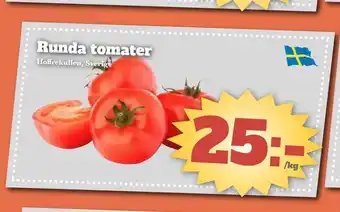 Bonum Matmarknad Runda tomater erbjuda