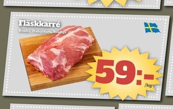 Bonum Matmarknad Fläskkarré erbjuda