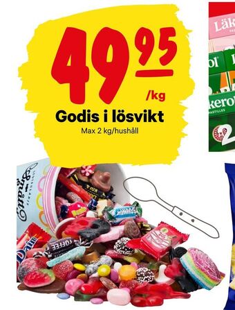 City Gross Godis i lösvikt erbjuda