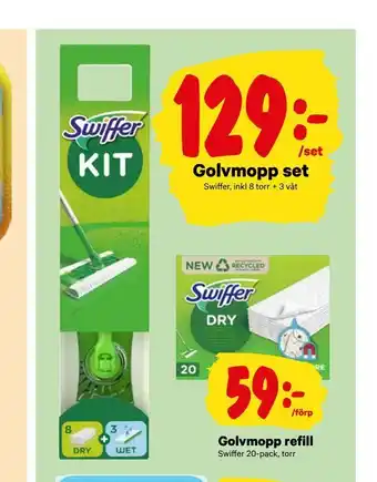 Golvmopp set
