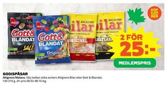 Coop Extra Godispåsar erbjuda