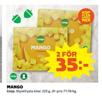 Coop Extra Mango erbjuda
