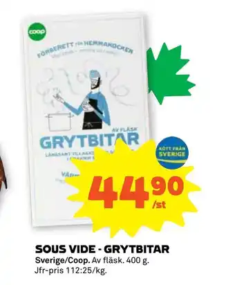 Coop Forum Sous vide - grytbitar erbjuda