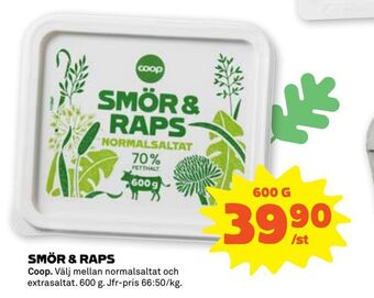 Coop Forum Smör & raps erbjuda