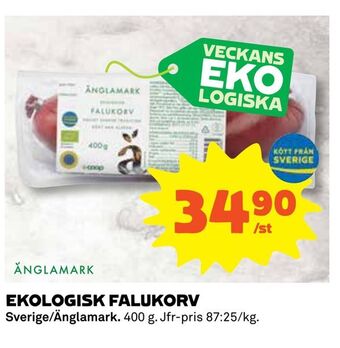 Coop Konsum Ekologisk falukorv erbjuda
