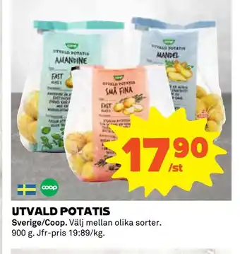 Coop Daglivs Utvald potatis erbjuda