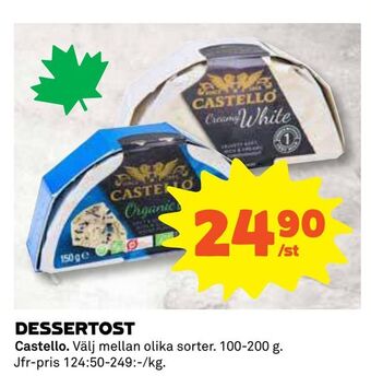 Coop Daglivs Dessertost erbjuda