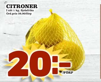 Din Mat Citroner erbjuda