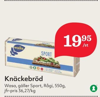 Hemköp Knäckebröd erbjuda