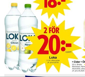 Matöppet Loka erbjuda