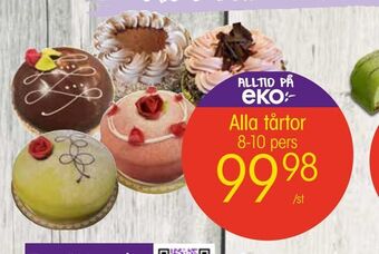 EKO Alla tårtor erbjuda