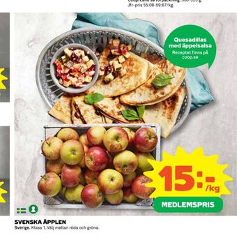 Coop Coop äpplen erbjuda