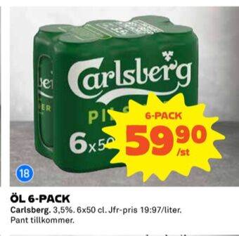Coop Carlsberg öl erbjuda