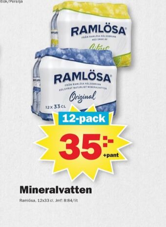 Ramlösa mineralvatten